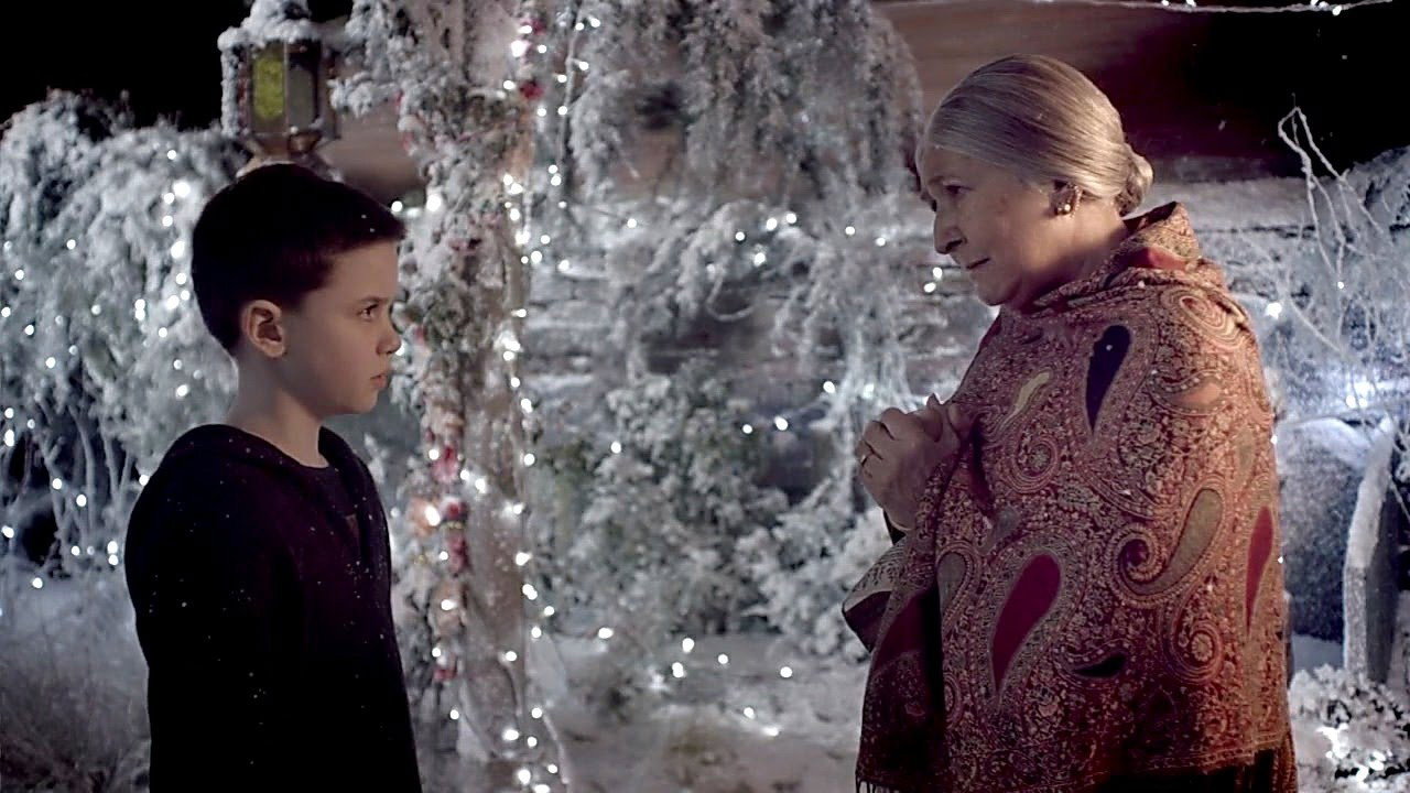Lost Christmas backdrop