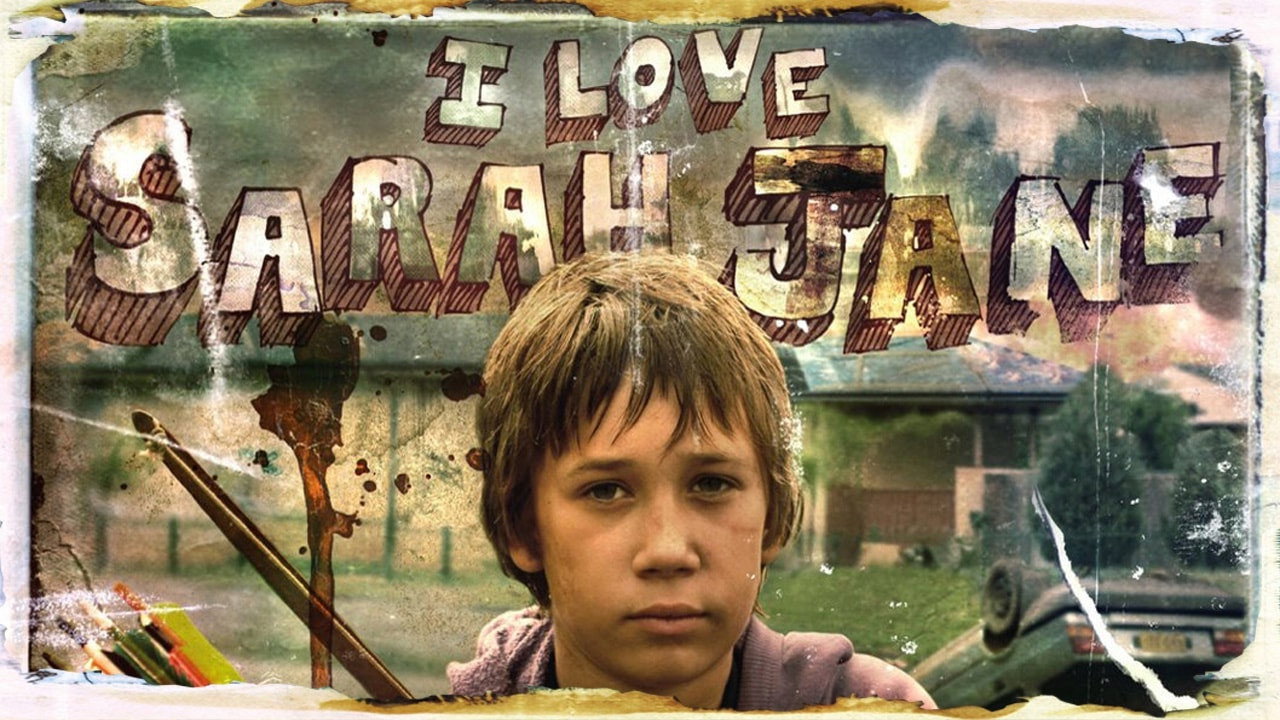 I Love Sarah Jane backdrop