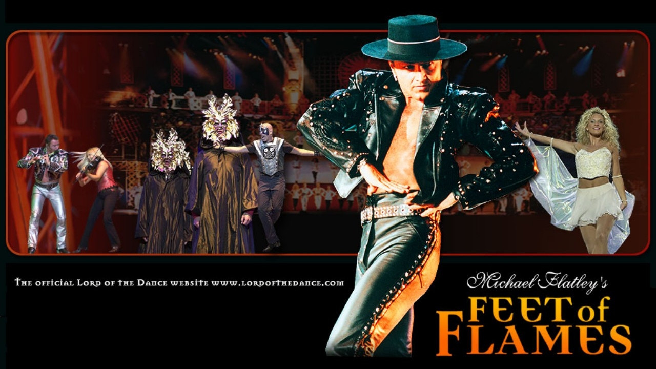 Feet of Flames backdrop