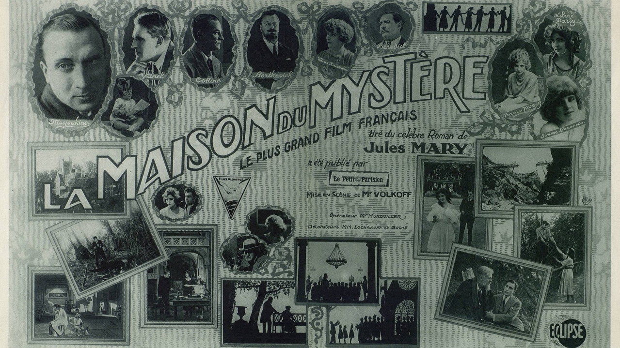 The House of Mystery backdrop