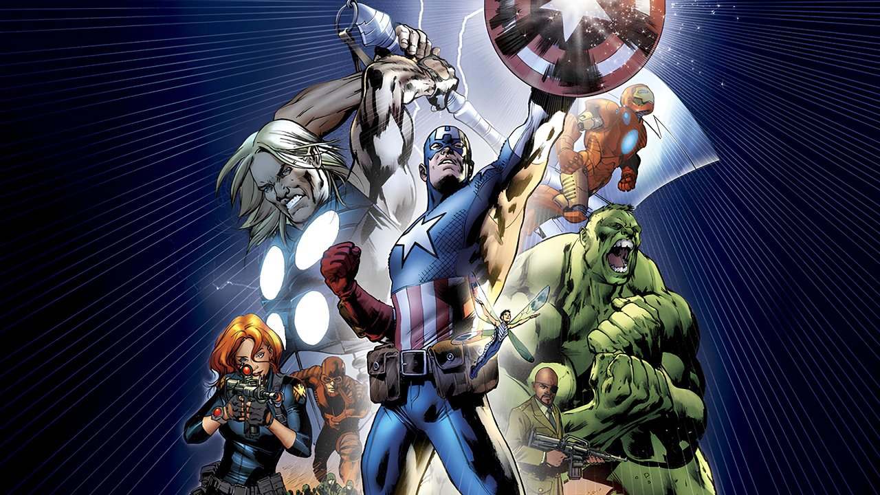Ultimate Avengers: The Movie backdrop