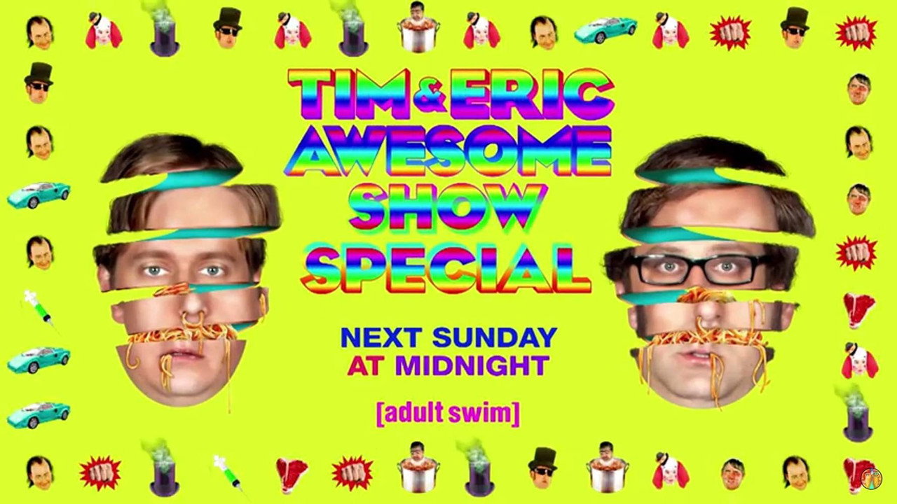 Tim and Eric Awesome Show Great Job! Awesome 10 Year Anniversary Version, Great Job? backdrop