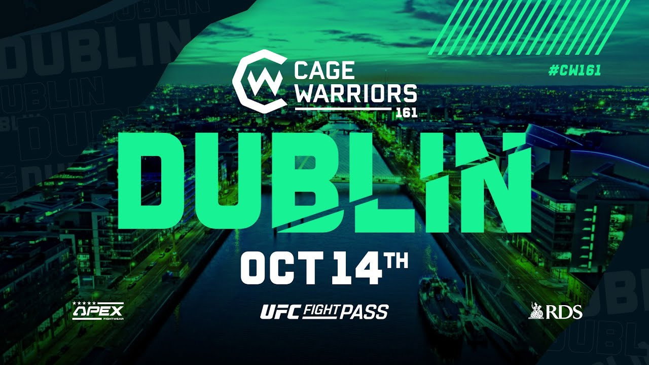 Cage Warriors 161: Dublin backdrop