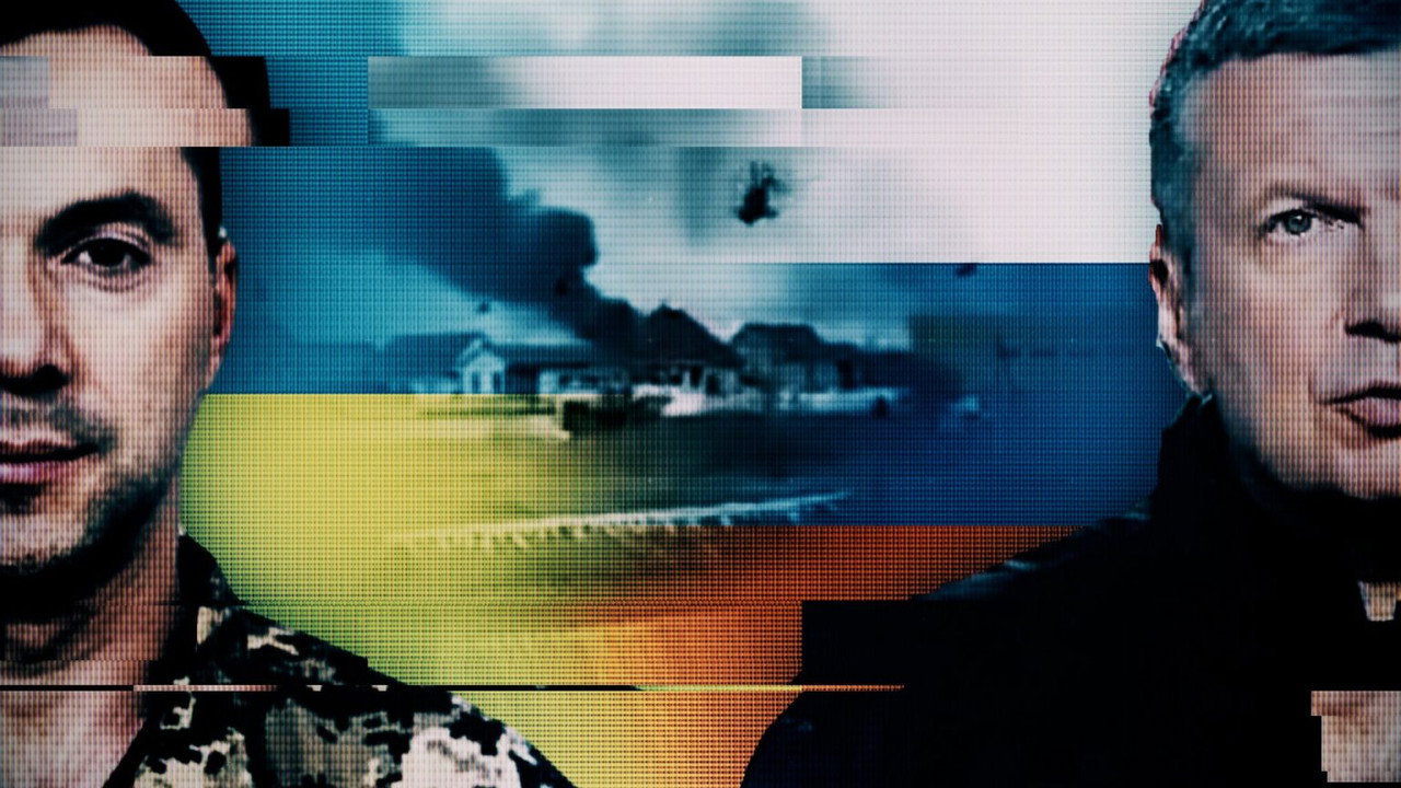 Propaganda Battle Over Ukraine backdrop