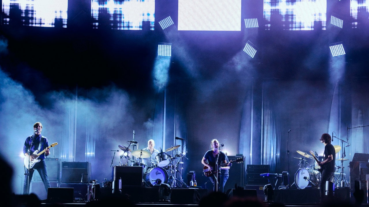 Radiohead: Lollapalooza Festival Berlin 2016 backdrop