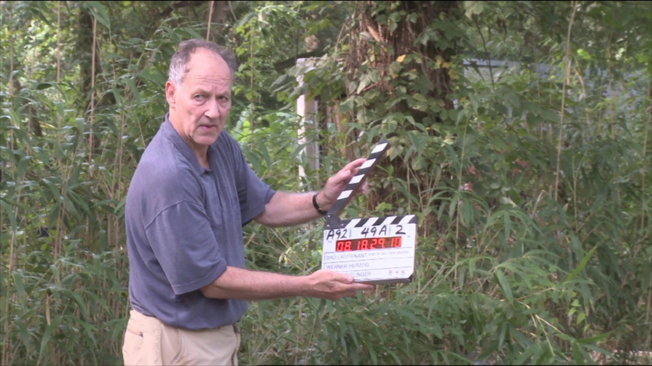 The Making of Bad Lieutenant: Port of Call New Orleans backdrop