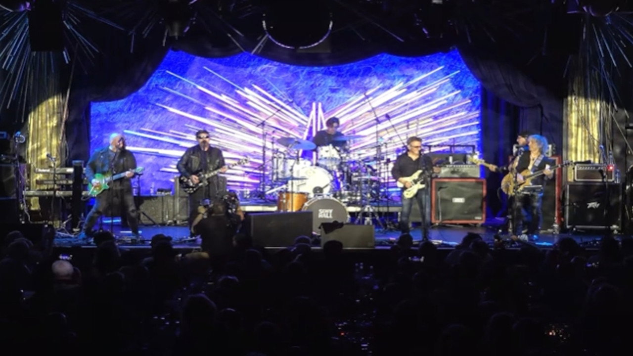 Blue Öyster Cult: 50th Anniversary Live In NYC - First Night backdrop