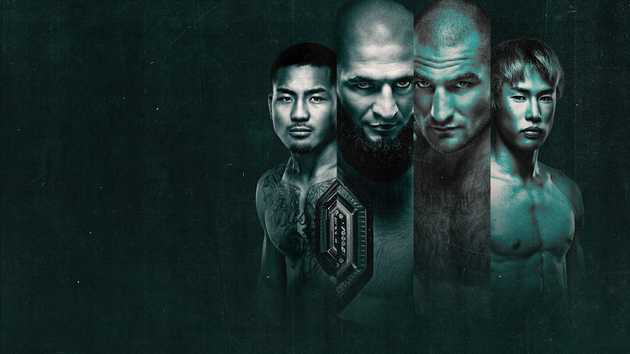 UFC 328: Chimaev vs Strickland backdrop