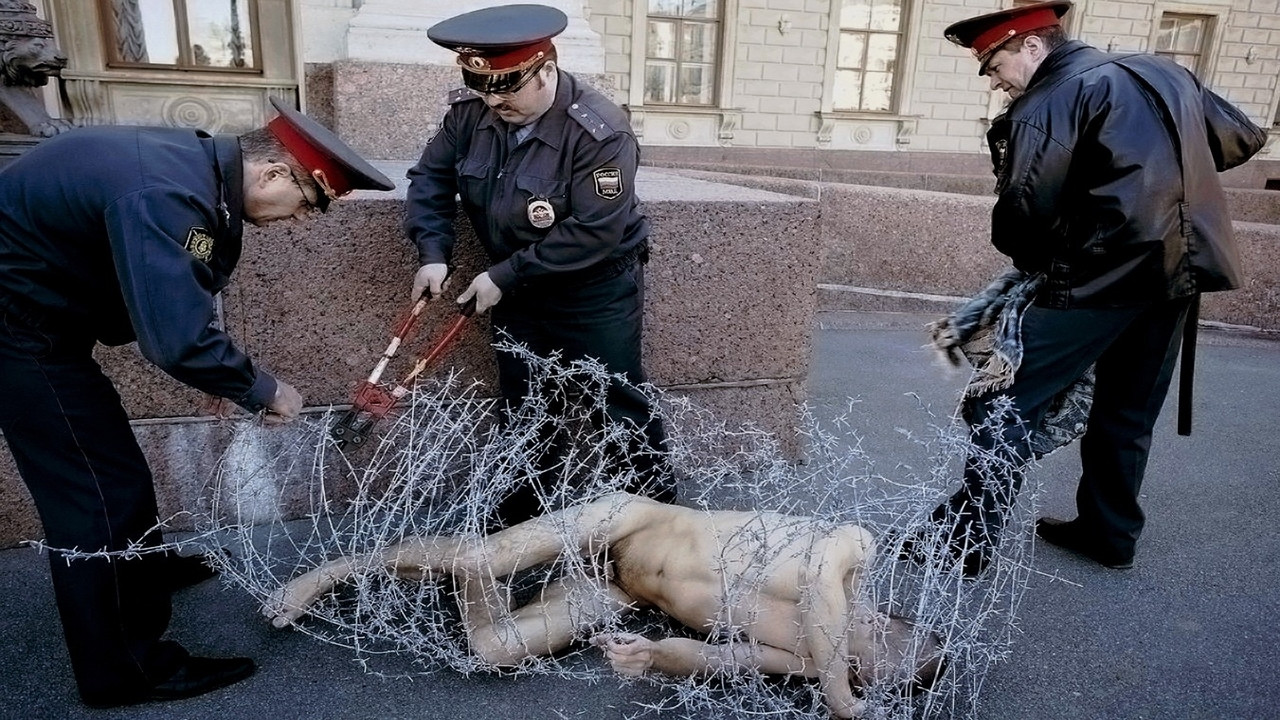 Pavlensky - The Man and the Mighty backdrop