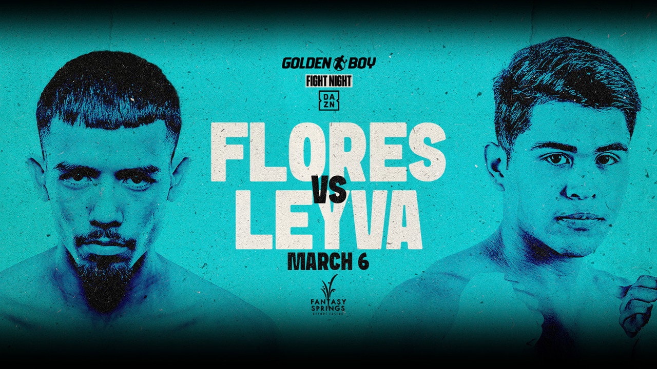 Manuel Flores vs. Jorge Leyva backdrop