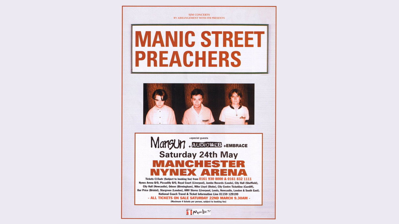 Manic Street Preachers - Everything Live backdrop