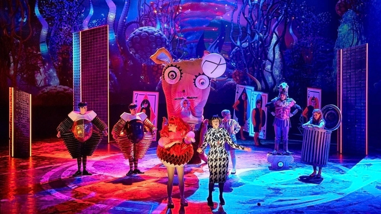 National Theatre Live: wonder.land backdrop