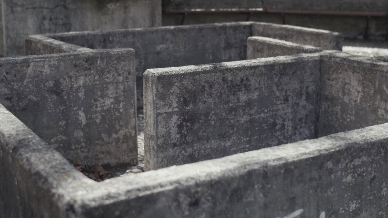 Playing with Concrete backdrop