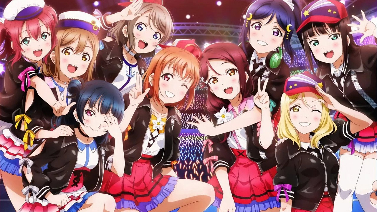 Love Live! Sunshine!! Aqours World LoveLive! backdrop