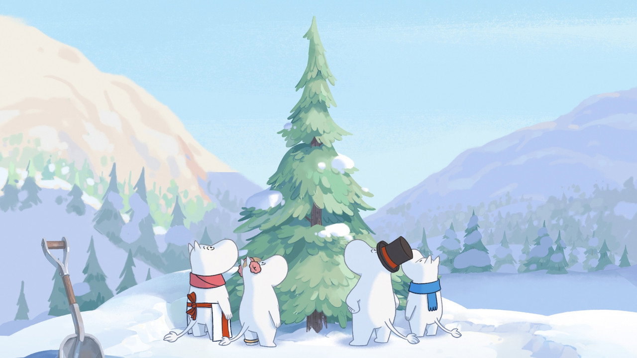 Christmas Comes to Moominvalley backdrop