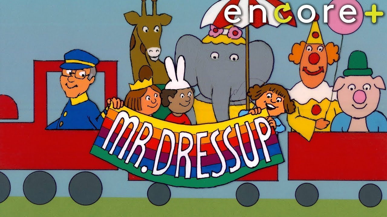 Mr. Dressup: Tickle Trunk Treasures - Blue backdrop