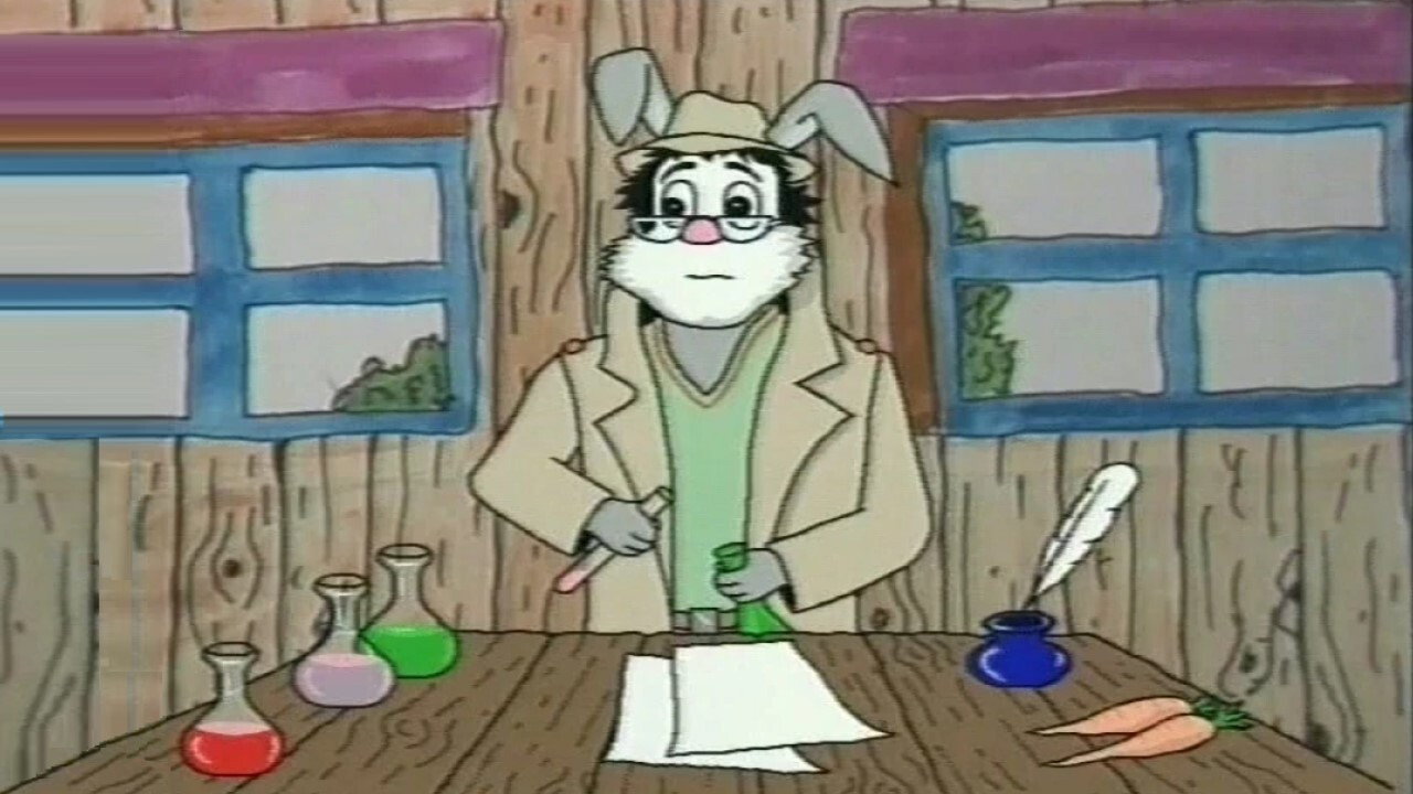 The Most Beautiful Stories of the Easter Bunny backdrop