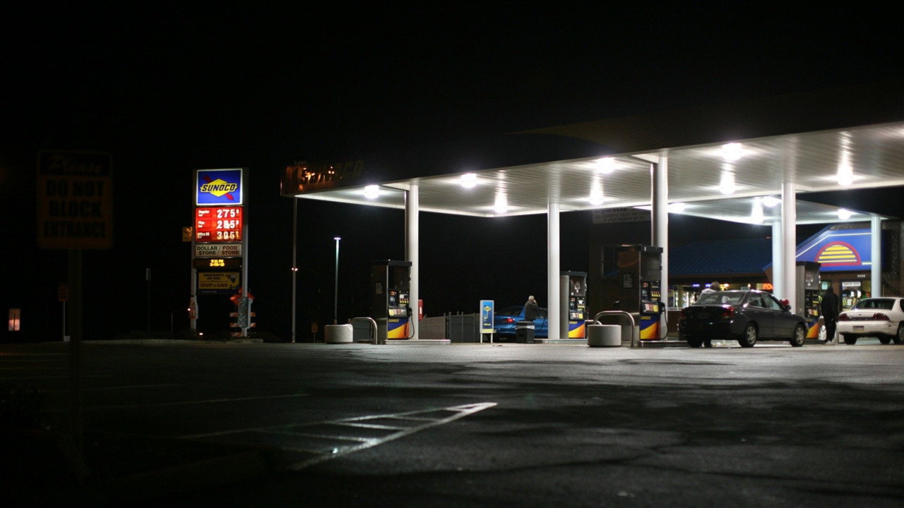 Gas backdrop