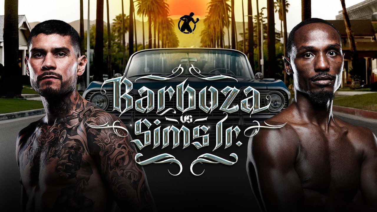 Arnold Barboza Jr. vs. Kenneth Sims Jr. backdrop