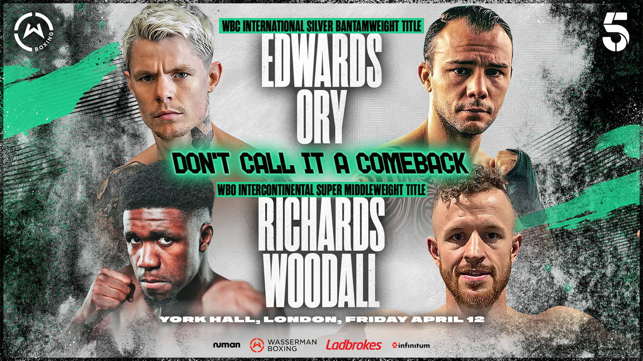 Charlie Edwards vs. Georges Ory backdrop