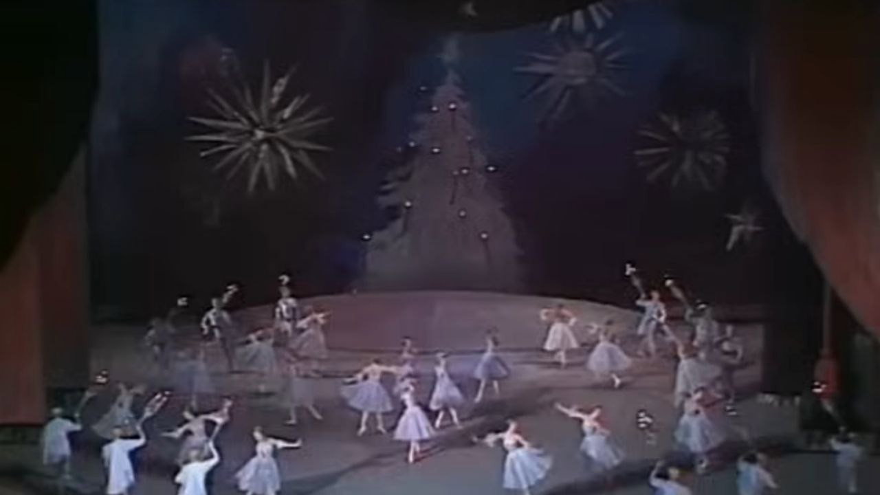 Nutcracker backdrop