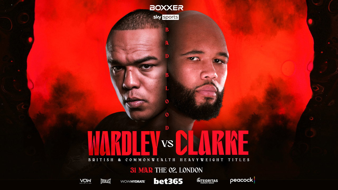 Fabio Wardley vs. Frazer Clarke backdrop