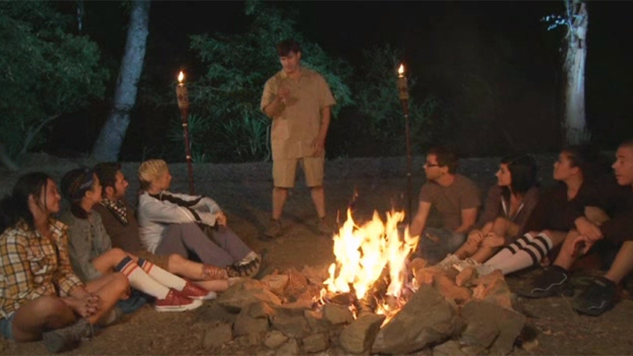 Official Survivor Parody backdrop