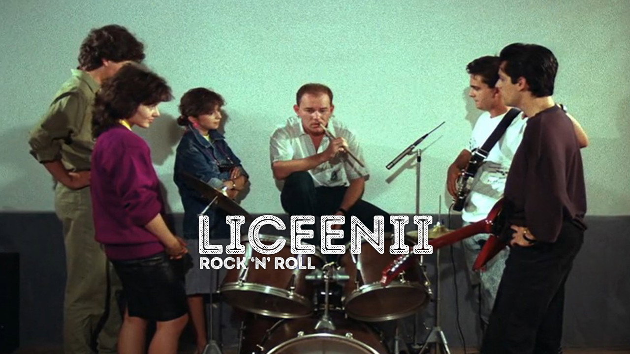 High Schoolers: Rock 'n' Roll backdrop