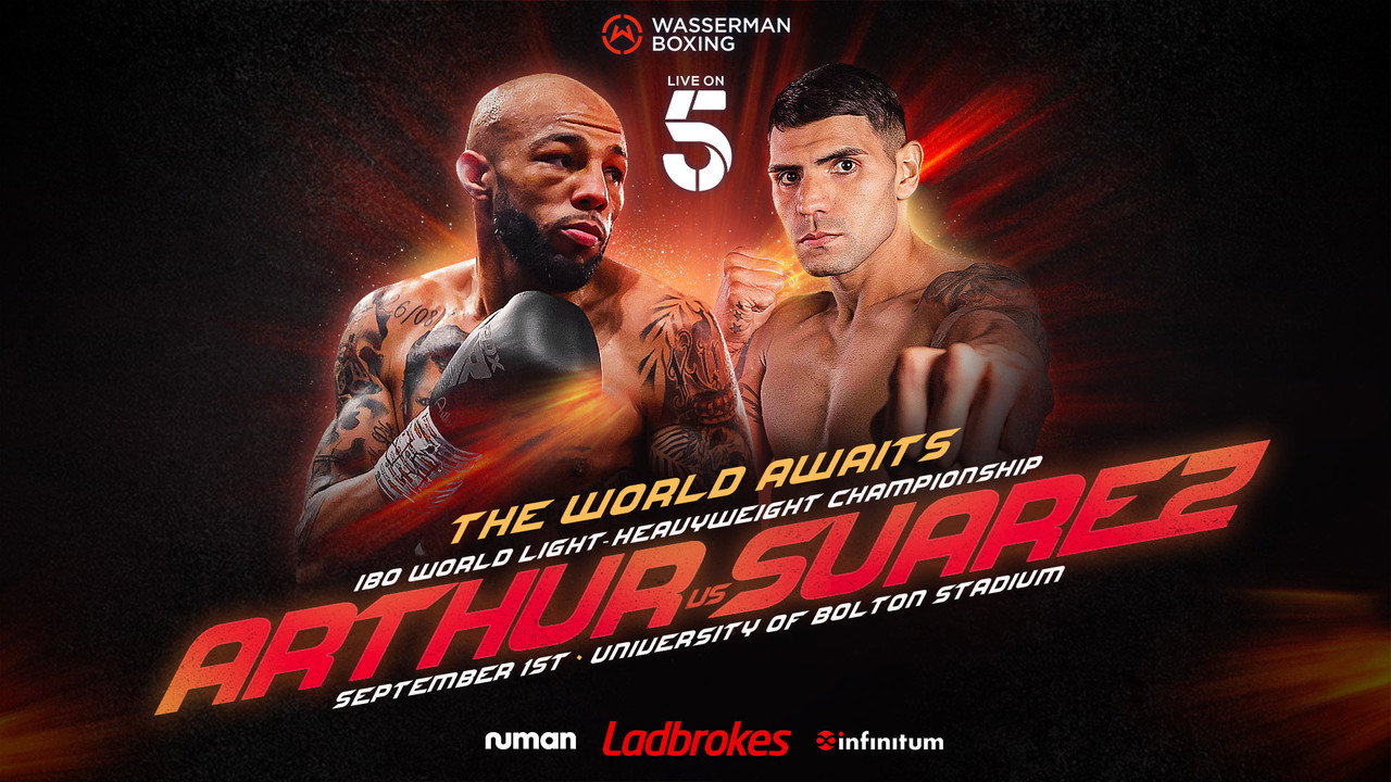 Lyndon Arthur vs. Braian Suarez backdrop