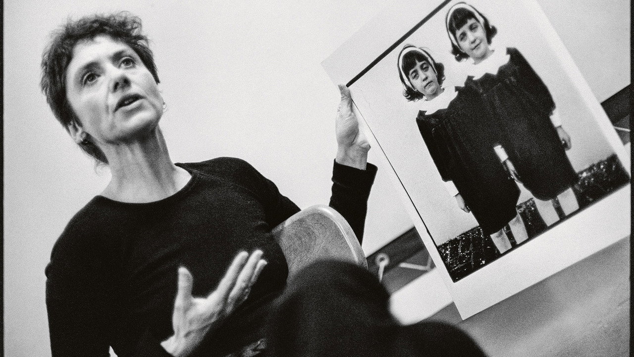 A Slide Show and Talk by Diane Arbus backdrop