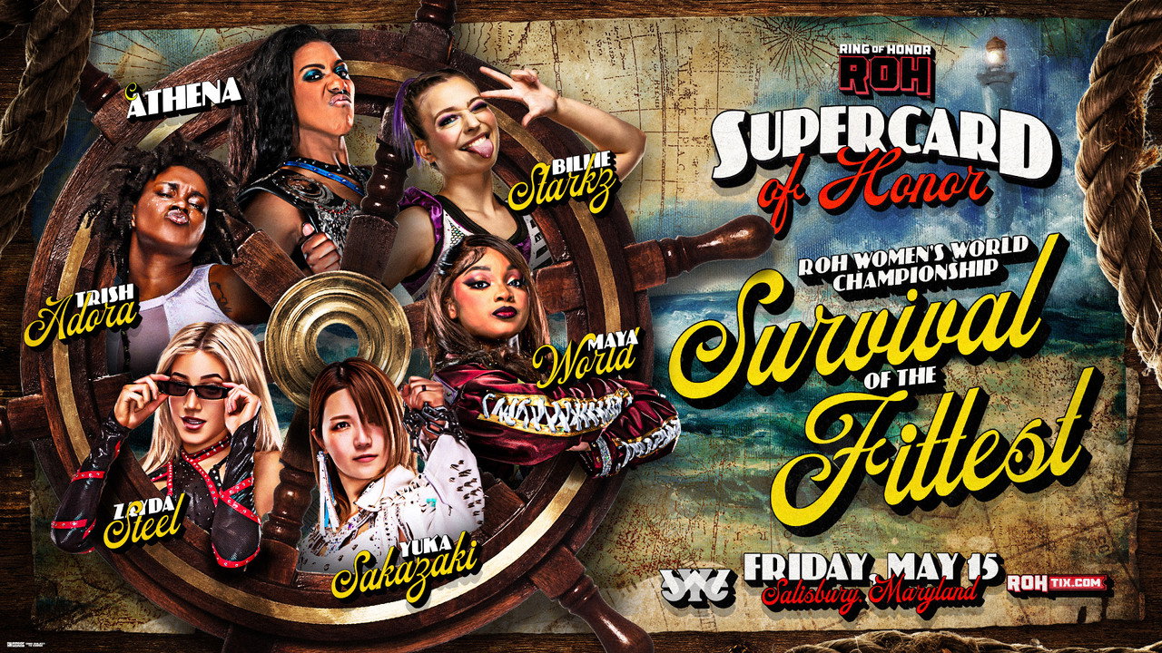 ROH Supercard of Honor 2026 backdrop