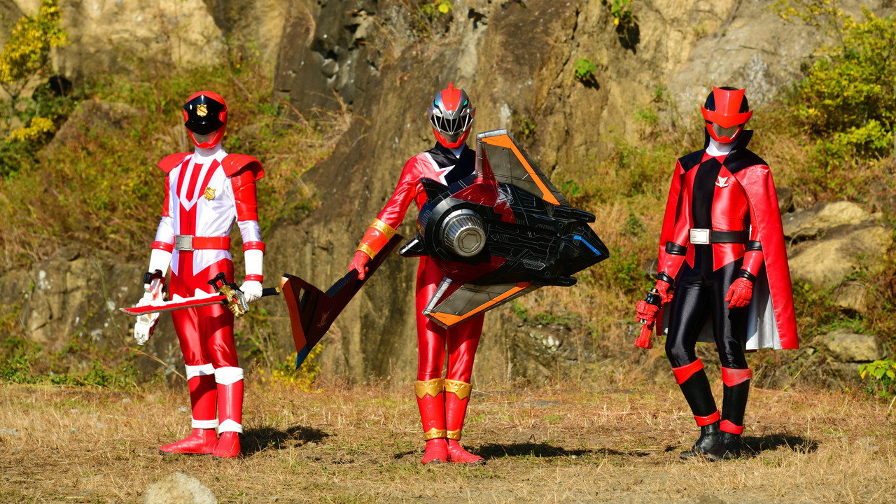 Kishiryu Sentai Ryusoulger VS Lupinranger VS Patranger backdrop