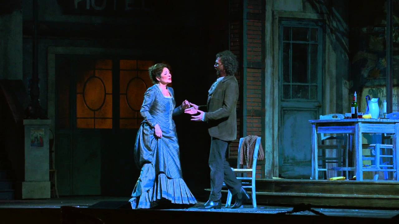 Puccini: La Bohème backdrop