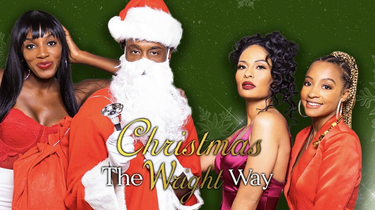 Christmas the Wright Way backdrop