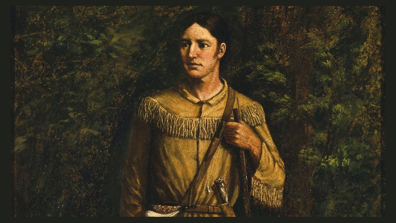 Wild Wild West: Davy Crockett backdrop