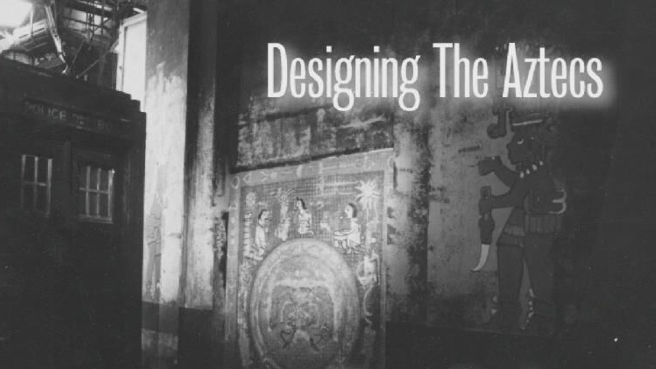 Designing 'The Aztecs' backdrop