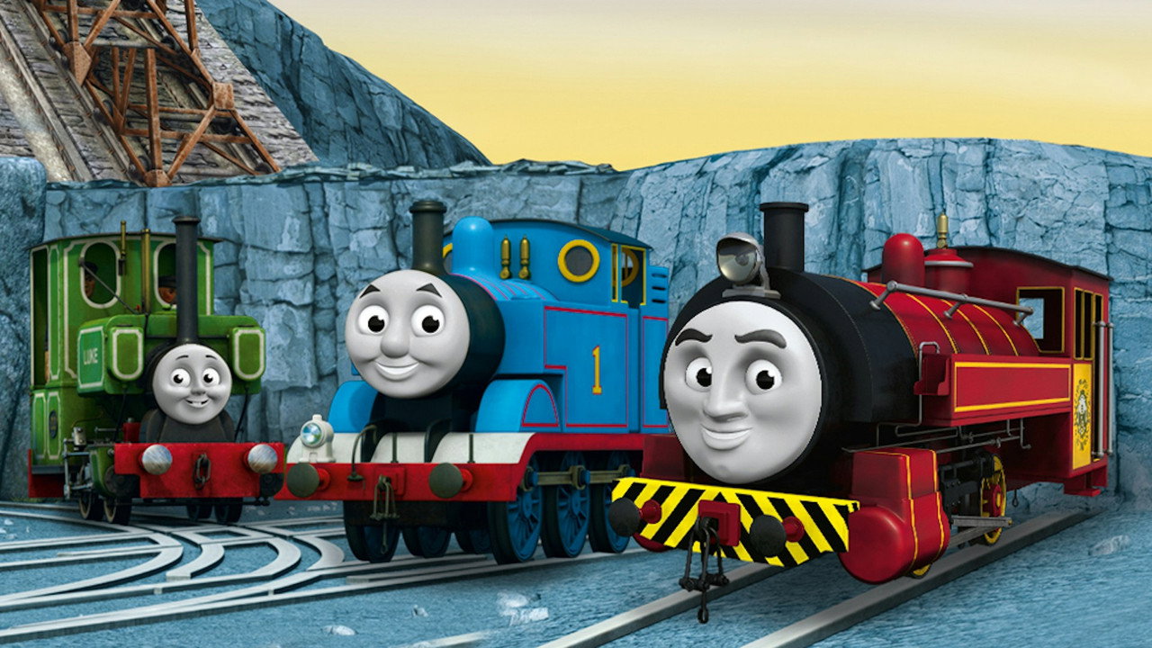 Thomas & Friends: Blue Mountain Mystery backdrop