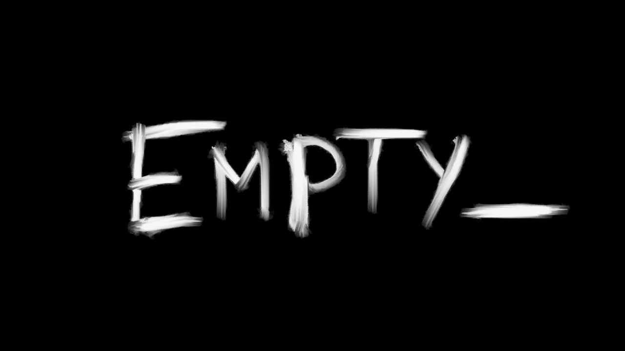 Empty backdrop
