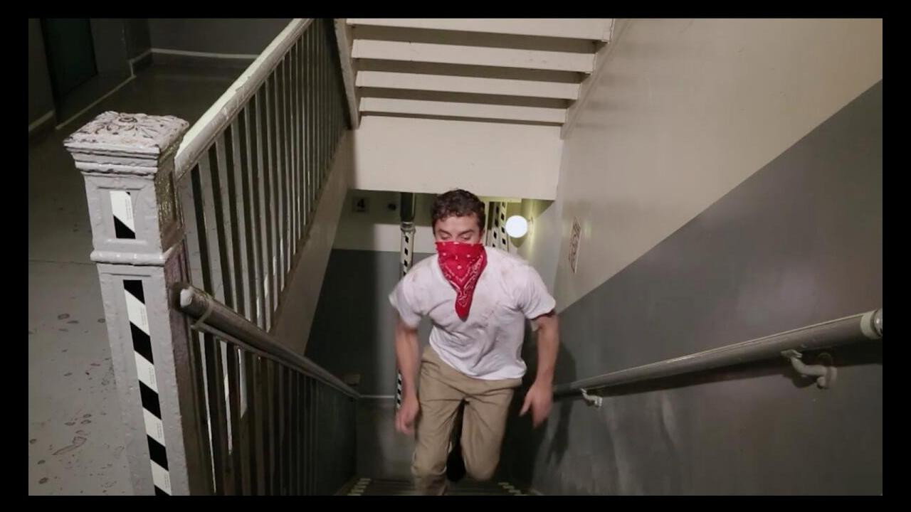 Man in Red Bandana backdrop