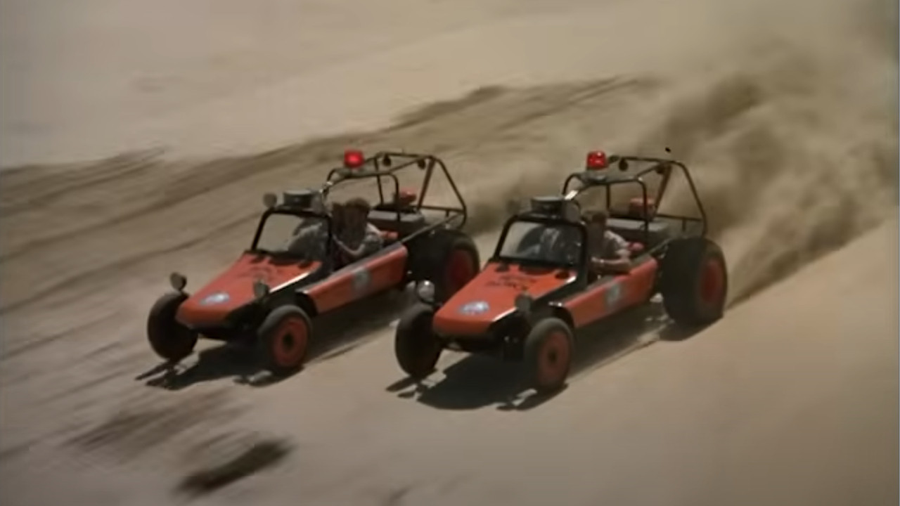Beach Patrol backdrop