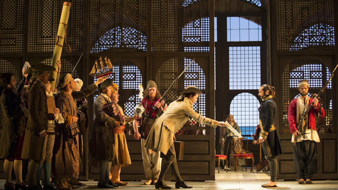 Mozart: Die Entführung aus dem Serail backdrop