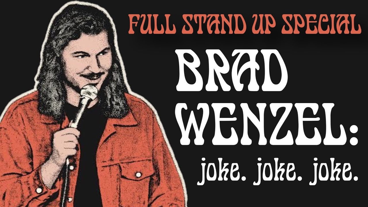 Brad Wenzel: joke. joke. joke. backdrop