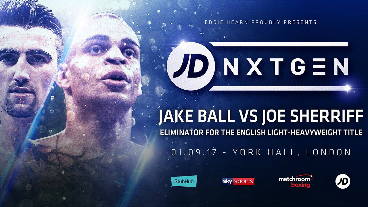 Jake Ball vs. Joe Sherriff backdrop