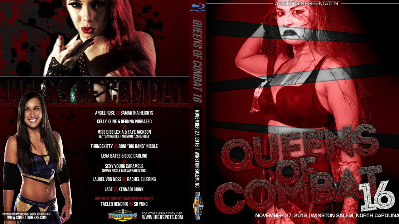 Queens Of Combat QOC 16 backdrop