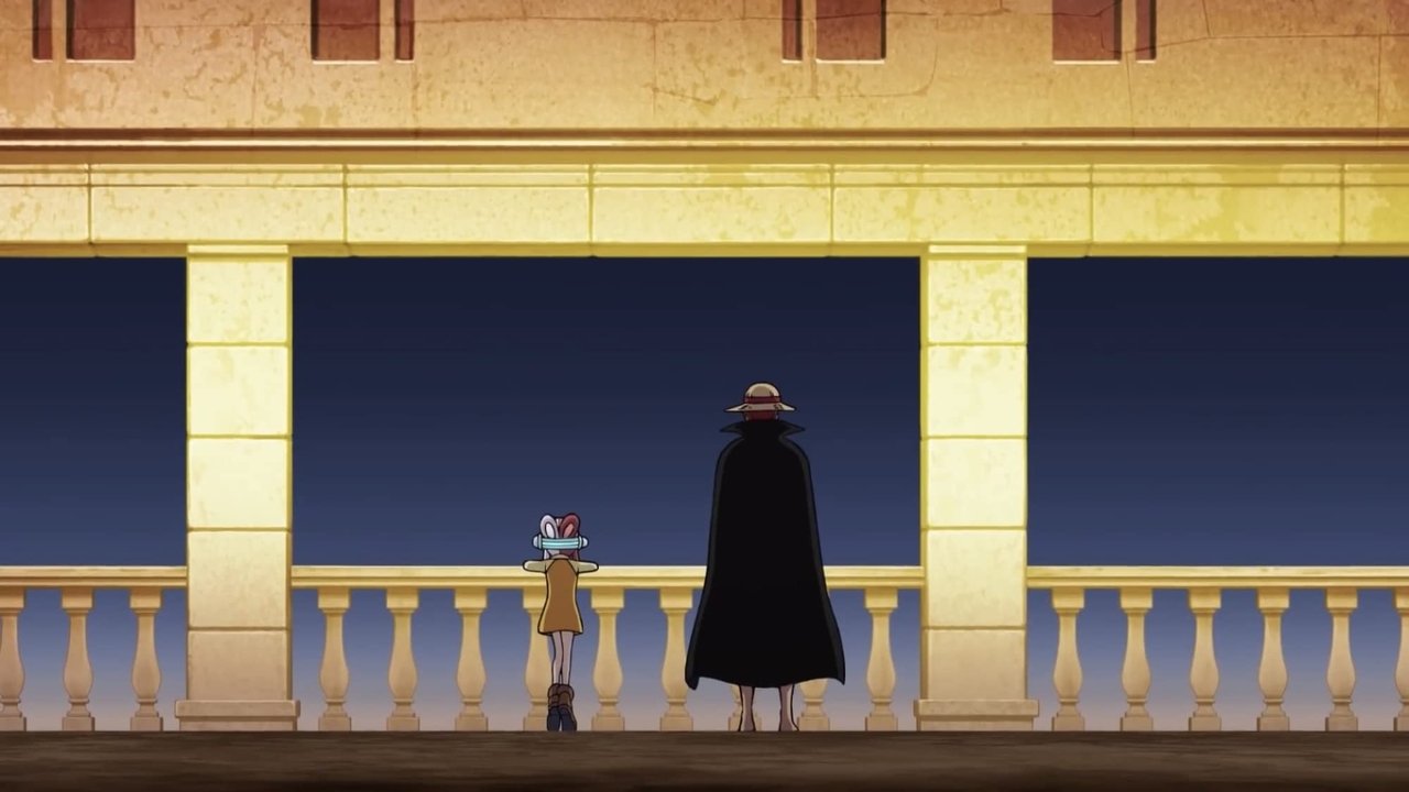 One Piece Film Red backdrop