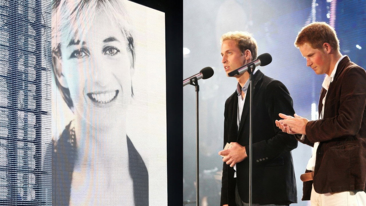 Concert for Diana backdrop