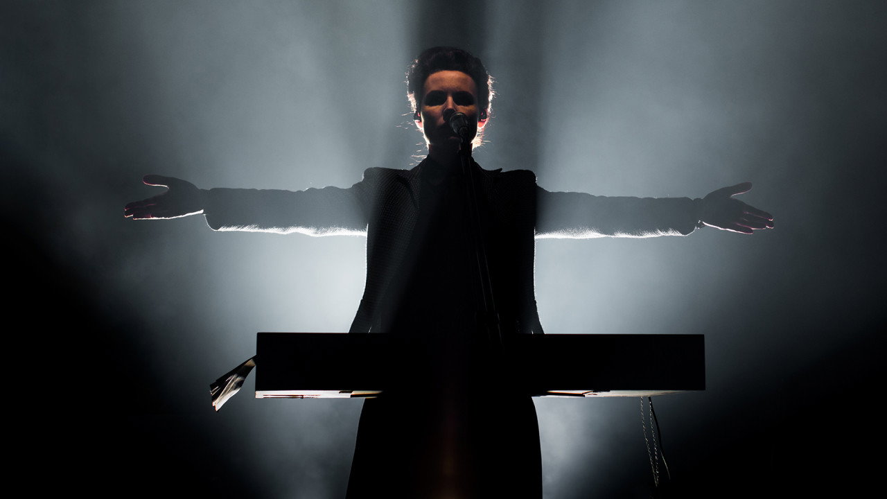Laibach - Spectre Tour Live in Ljubljana backdrop