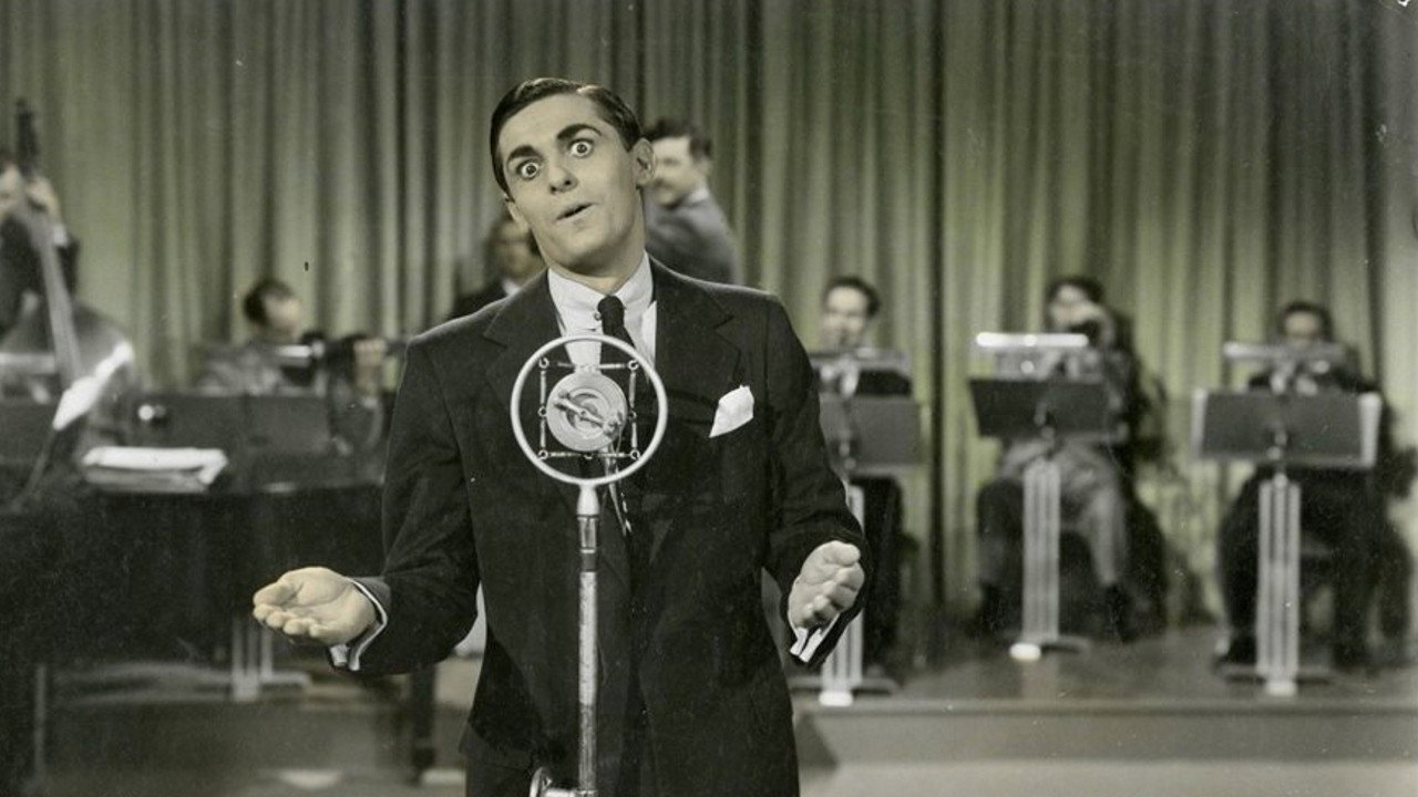 The Eddie Cantor Story backdrop