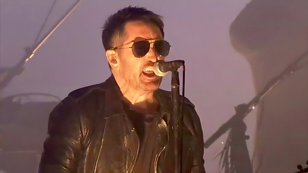 Nine Inch Nails: Panorama NYC Concert backdrop