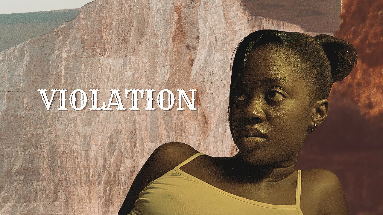 Violation backdrop